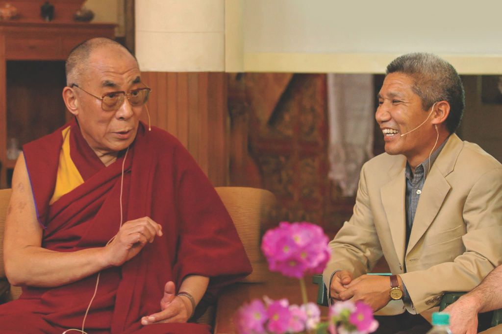 The Dalai Lama and Thupten Jinpa